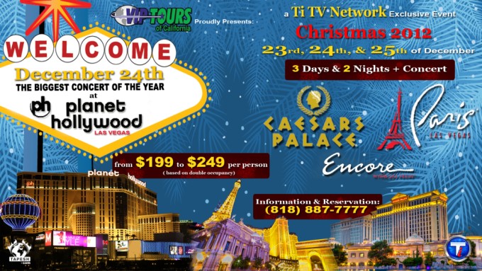 Las Vegas 2012 Persian Concerts Events